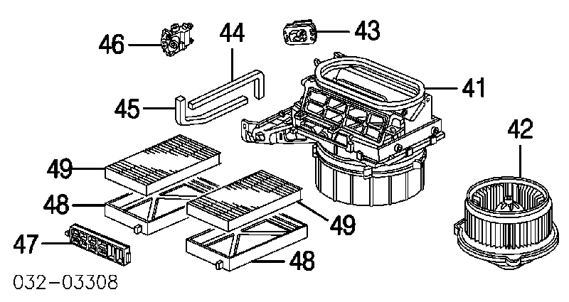 Filtr kabiny Honda FR-V (BE)