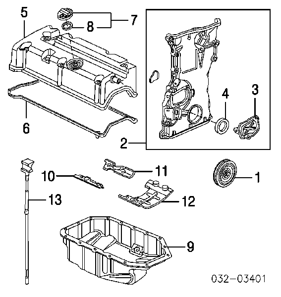 12341PNA000 Honda Uszczelka pokrywy zaworowej silnika