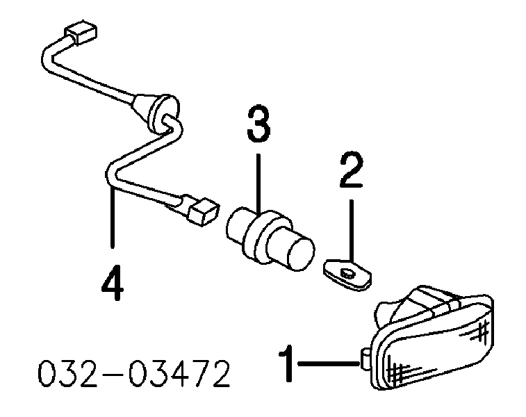 Powtarzacz kierunkowskazu na błotniku Honda 34301S5HT02 cena, od 18,89 USD