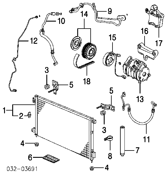 Osuszacz klimatyzacji TP6133300 Tempest