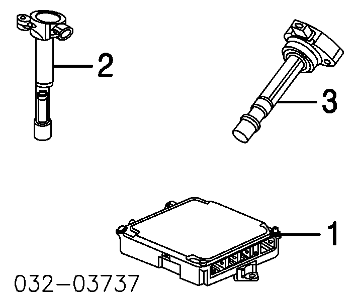 Cewka zapłonowa Honda Accord 7 (CM, CN)