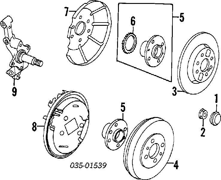 Bęben hamulcowy tylny 0986477191 Bosch