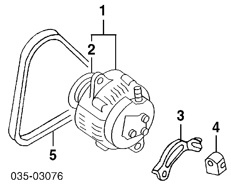 Alternator Mazda Demio