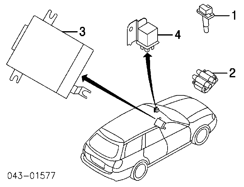 Cewka zapłonowa Subaru Impreza 3 (GH)