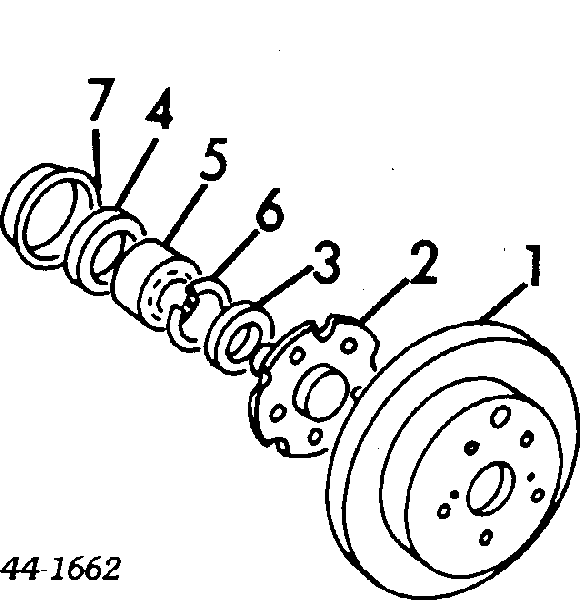 Uszczelniacz piasty tylnej zewnętrzny 95GDY57810811X Febest