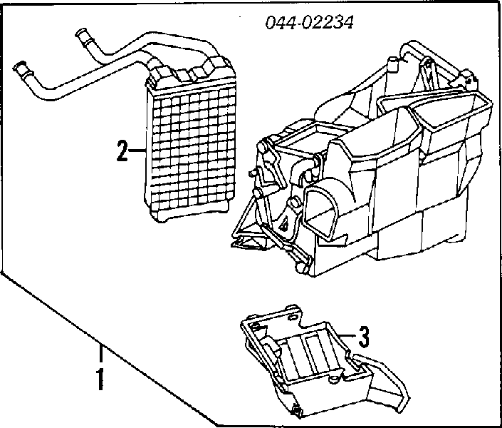 Nagrzewnica Toyota 4 Runner