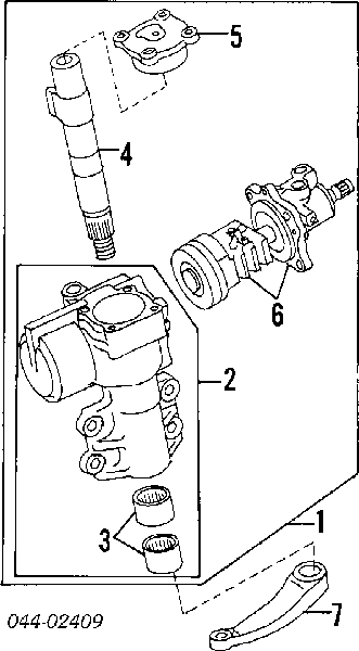 Mechanizm kierowniczy (reduktor) Toyota Land Cruiser 80 SUV (J8) (1990 - 1998) cena, od 673,92 USD