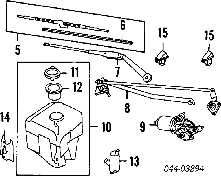 Korek zbiornika spryskiwacza do Toyota Hilux  N
