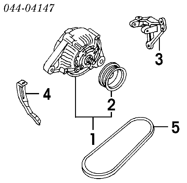 Alternator A6119 AS/Auto Storm