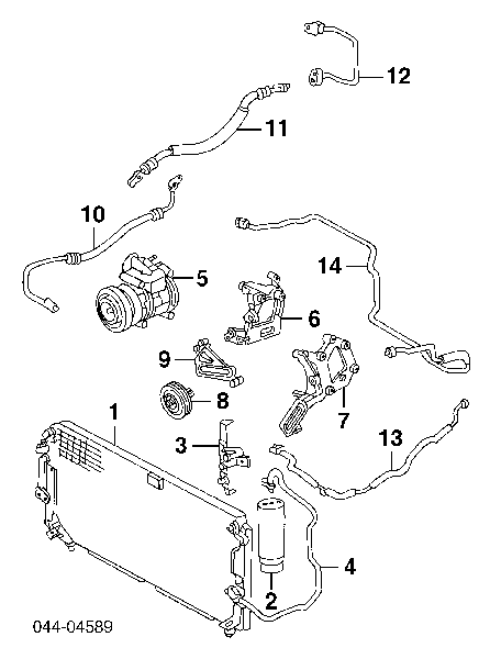 993321091083 Toyota pas napędowy mechanizmów