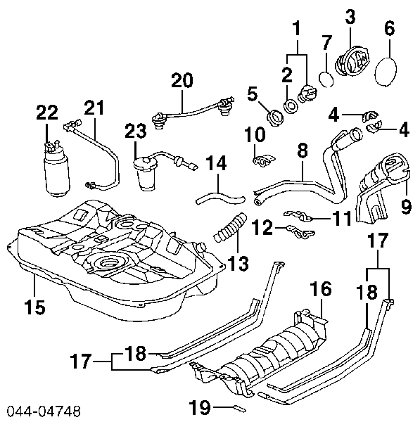FE079612B1 Delphi Element-turbina pompy paliwa