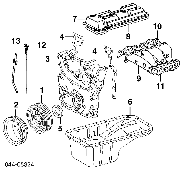 Uszczelniacz wału korbowego przedni Toyota 9031148014 cena, od 8,58 USD