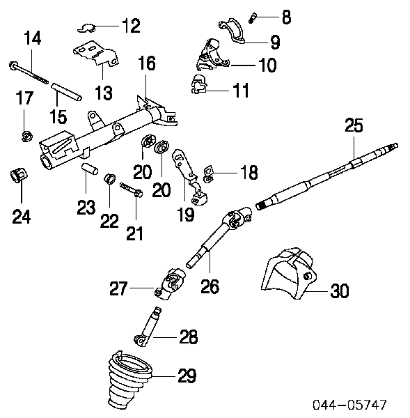 4527333030 Toyota Tuleja kolumny kierowniczej