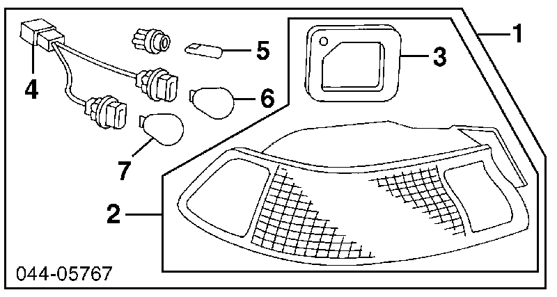 Lampa zespolona tylna lewa Toyota Camry II sedana (V2) (1986 - 1991) cena, od 37,78 USD