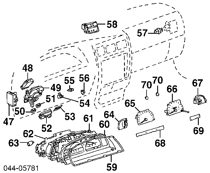 Przekaźnik świateł Toyota Hilux (N)