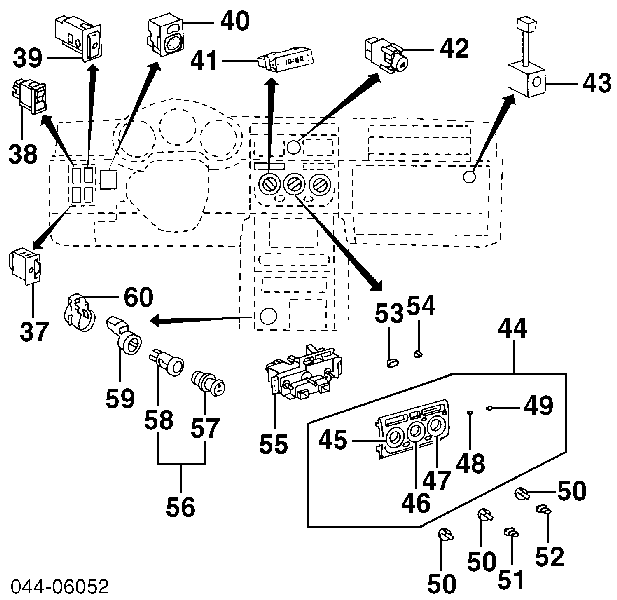 8487034010 Toyota sterownik lusterek bocznych, na drzwi