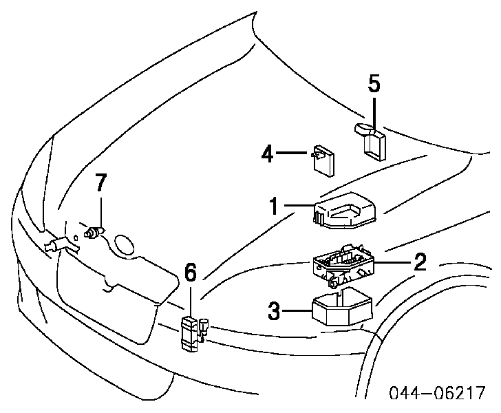 Czujnik ciśnienia oleju w układzie wspomagania kierownicy Lexus GS 300/400/430 (S16)