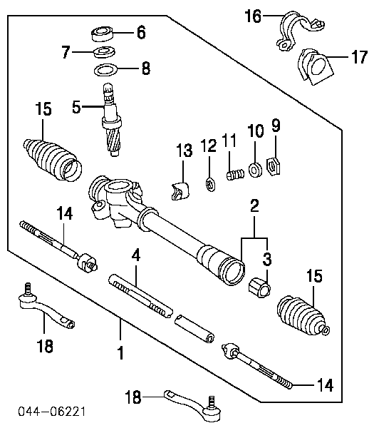 4550352030 Toyota Drążek kierowniczy
