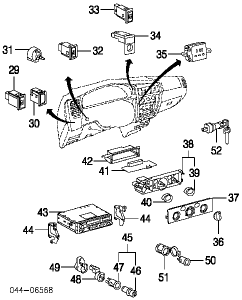 Zapalniczka Toyota Previa (ACR3)