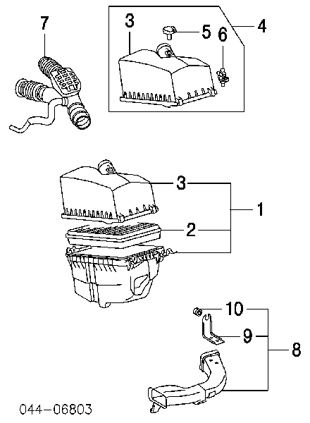 9091012209 Toyota rozrusznik