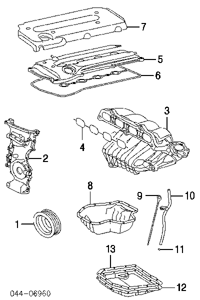 MRB70402 MarkBest uszczelka pokrywy zaworowej silnika