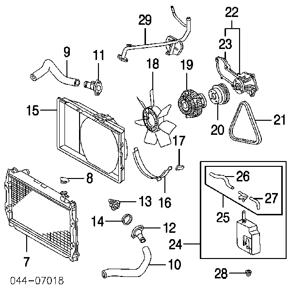 Termostat Toyota 4 Runner (N130)