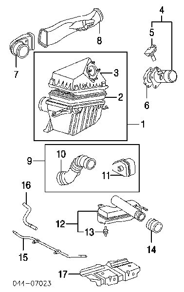 178013502083 Toyota filtr powietrza