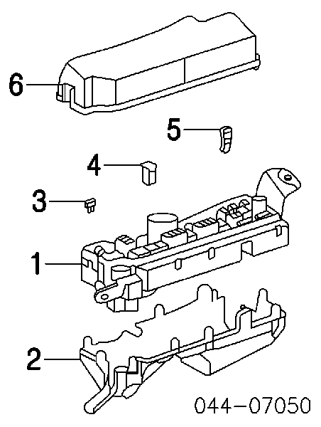 Bezpiecznik Toyota Previa (ACR3)