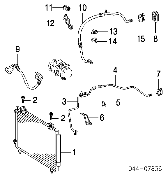 Chłodnica klimatyzacji Toyota 8845002150 cena, od 83,94 USD