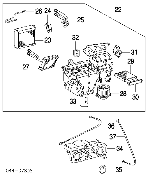 8856802020 Toyota filtr kabiny