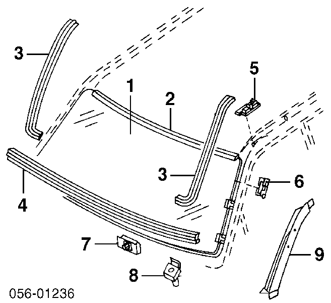 8971220692 Isuzu sonda lambda czujnik tlenu przed katalizatorem