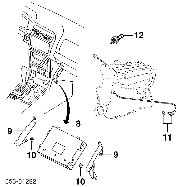 8104565150 Isuzu czujnik położenia wału korbowego