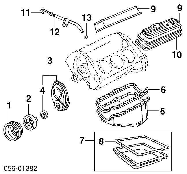 8100857540 Isuzu pas napędowy mechanizmów