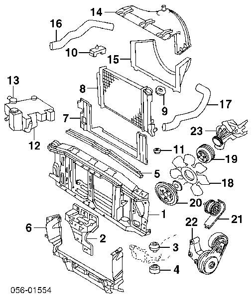 8125647630 Isuzu pas napędowy mechanizmów