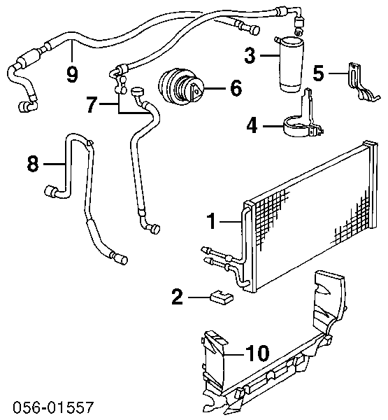 Sprężarka klimatyzacji do Chevrolet Blazer S10 
