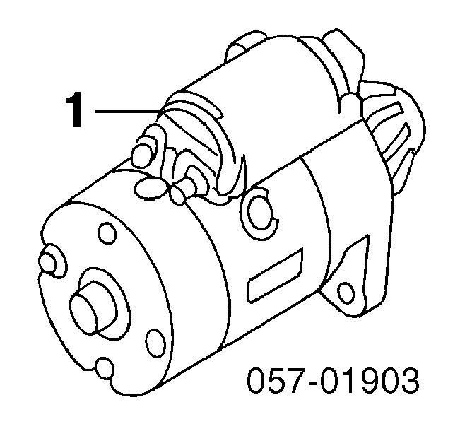 Elektromagnes rozrusznika 331786 Cargo