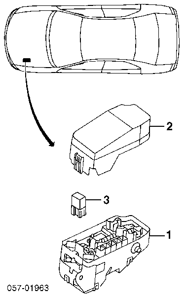 Bezpiecznik Mitsubishi Space Gear (PA, B, DV, W)