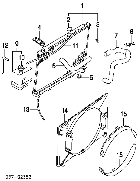 1647187402 Daihatsu pokrywa (korek chłodnicy)