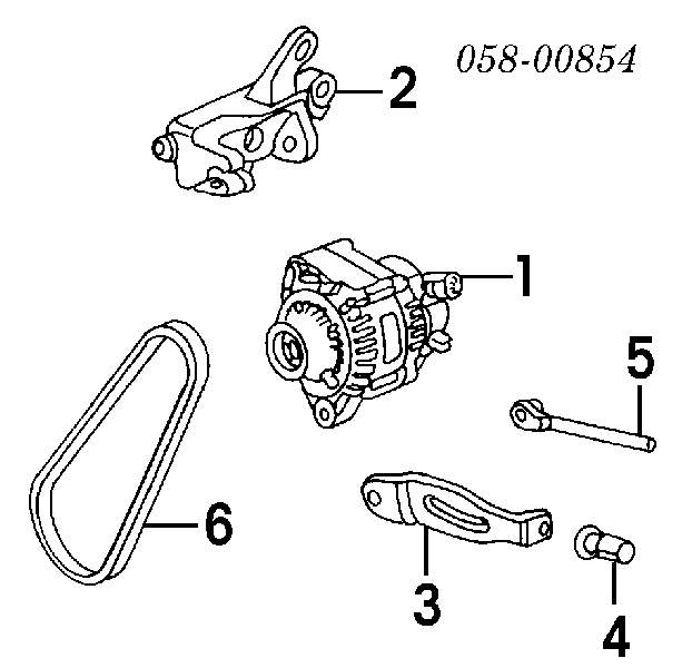 31110P1R004 Honda pas napędowy mechanizmów