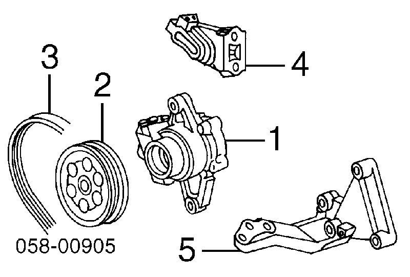 56992PY3A02 Honda pas napędowy mechanizmów