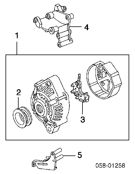 Regulator alternatora (przekaźnik ładowania) ARE6001 As-pl