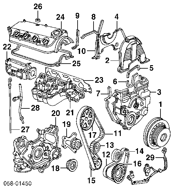 Czujnik położenia wału korbowego Honda 37840P0AA01 cena, od 38,49 USD