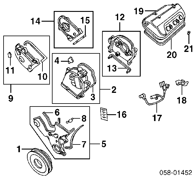 Podkładka śruby pokrywy zaworów Honda Odyssey (US)