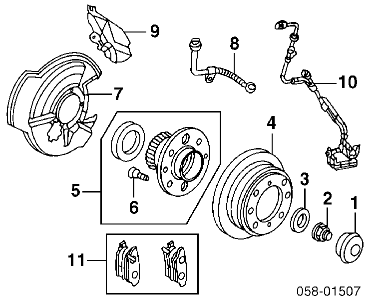 Okładziny (klocki) do hamulców tarczowych tylne Honda 43022SR3000 cena, od 18,13 USD