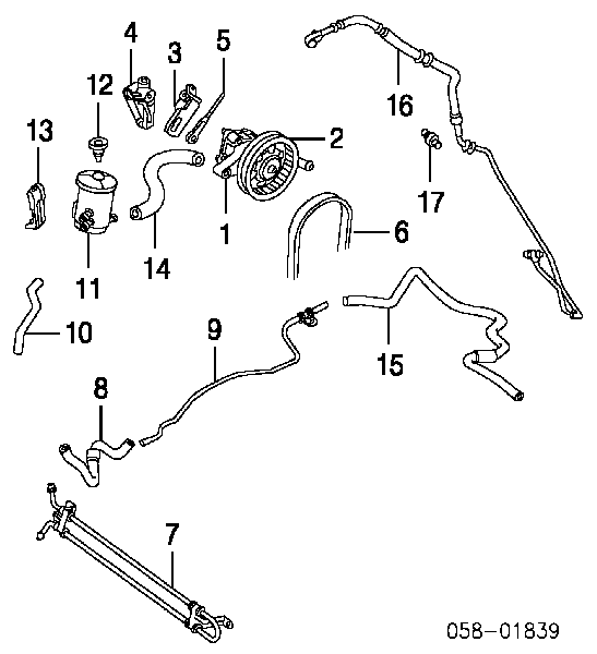 1172016V01 Nissan pas napędowy mechanizmów