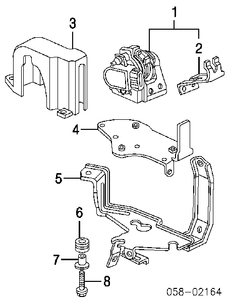 Czujnik położenia pedału przyspieszenia (gazu) Honda CR-V (RE)