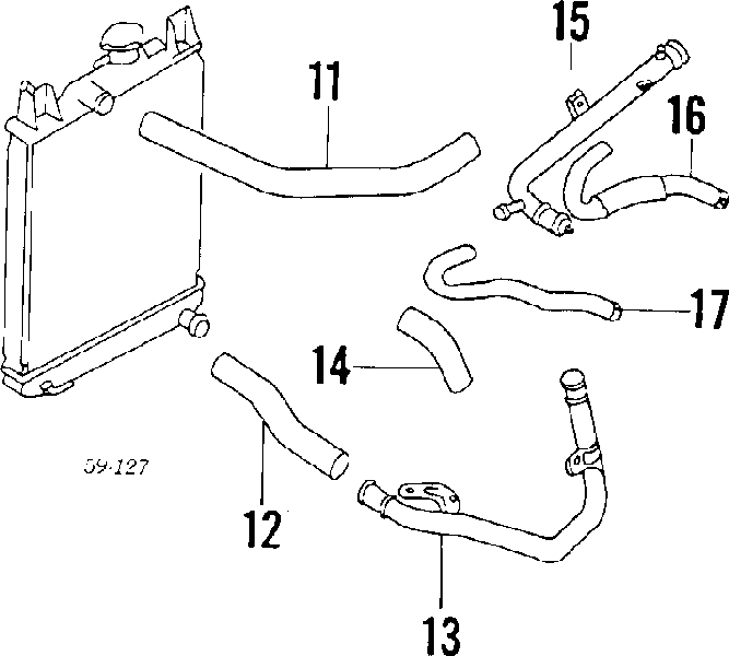 6680460 Ford pas napędowy mechanizmów