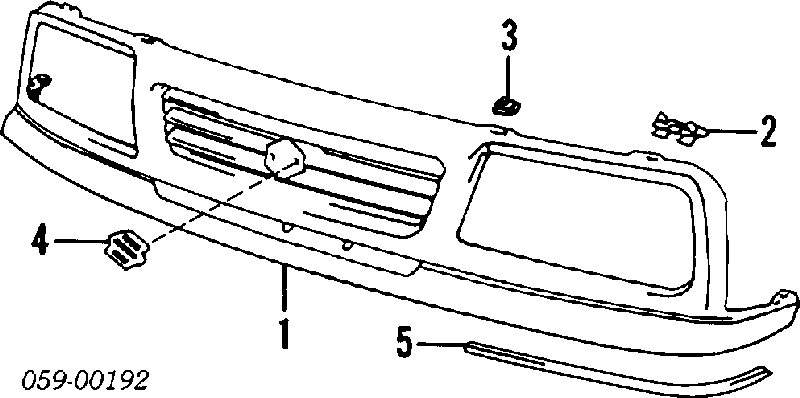 Atrapa chłodnicy do Suzuki Vitara  ETJA