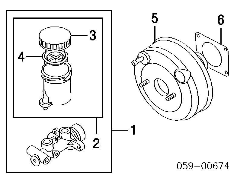 5110056B10 Suzuki Główny cylinder hamulców