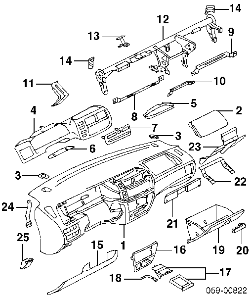 Wkładka zamka Suzuki Jimny